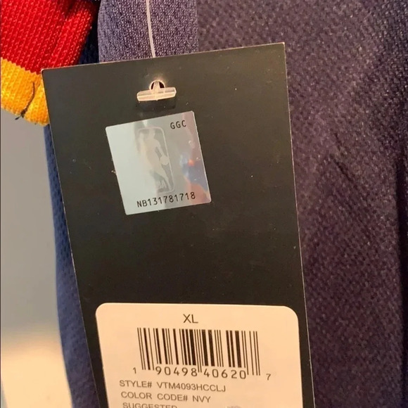 Cleveland Cavaliers Jersey LeBron James NBA Throwback Size Large NWT - Picture 6 of 10